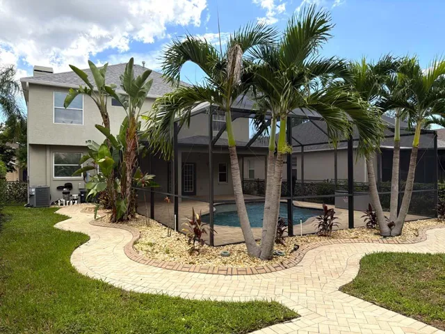 backyard pool