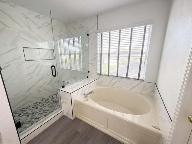master bath shower tub