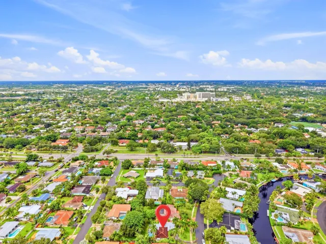Panoramic to North