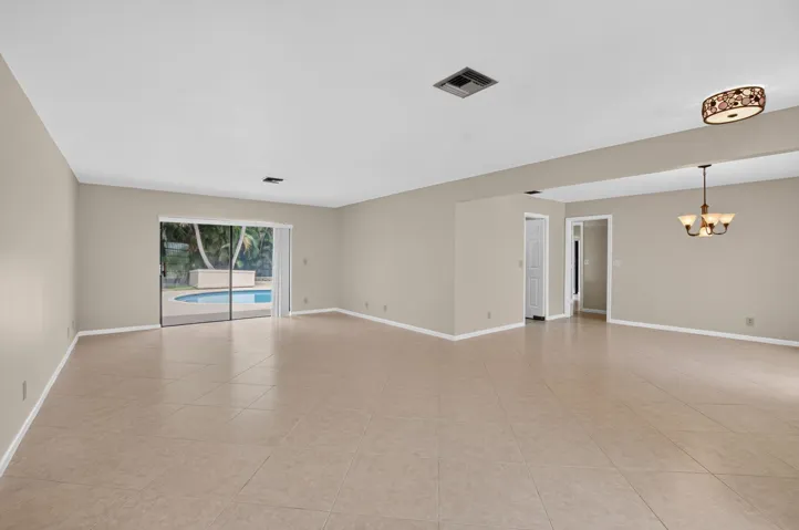 Living Area to Dining Area