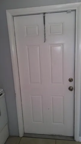 back door