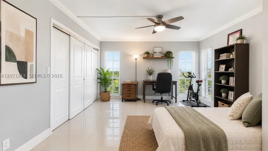 Virtually staged to help you visualize the space and inspire décor ideas.