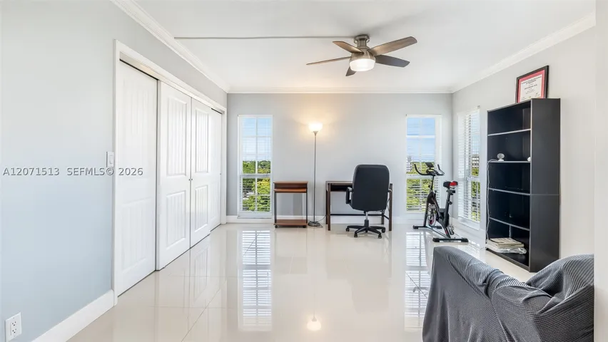 Primary Bedroom currently set as office