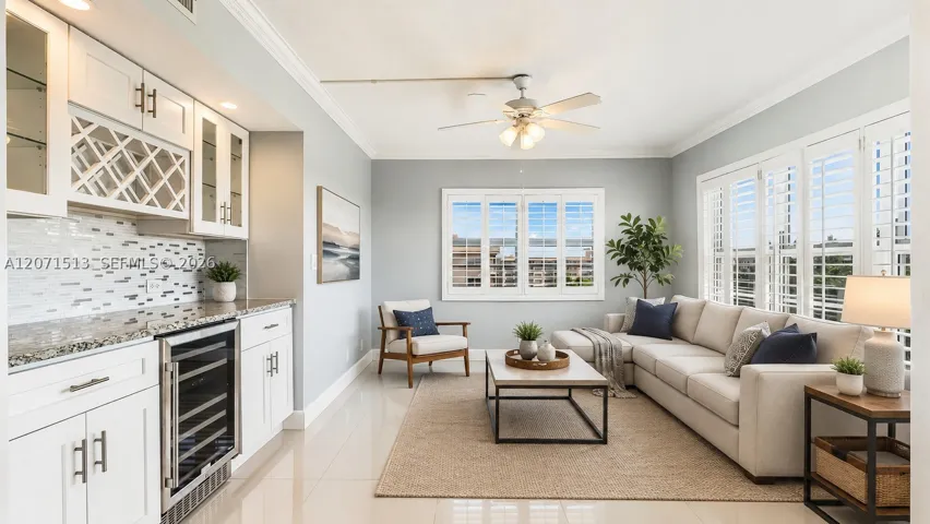 Virtually staged to help you visualize the space and inspire décor ideas.