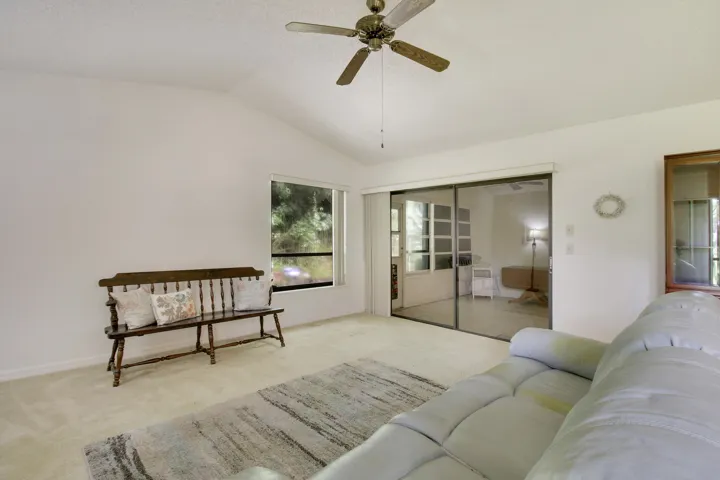 Living Room to Enclosed Sunroom