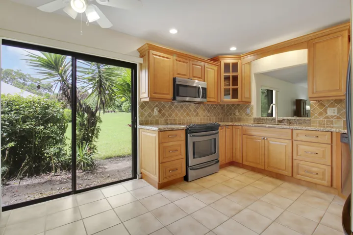 Kitchen with Slider