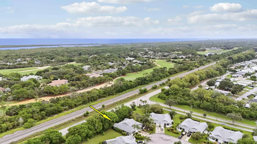 Aerial side and location to ocean