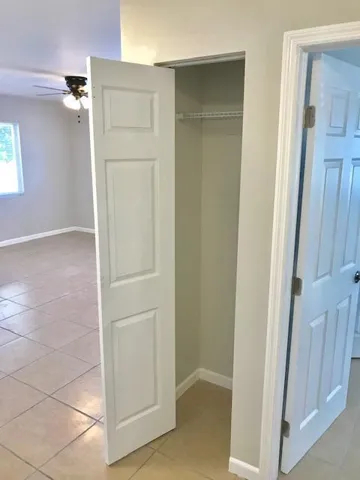 Hallway closet