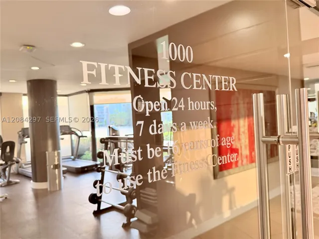 1000 Fitness Center - Open 24 hours, 7 days a week