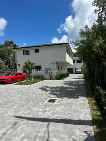 Front of Structure