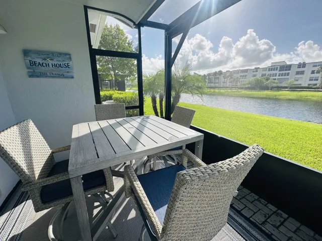 Patio waterview