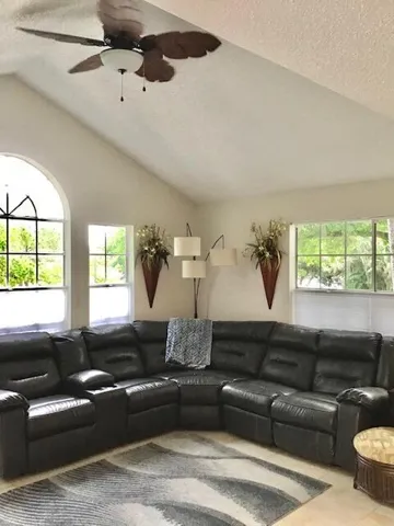 Vaulted Living Area