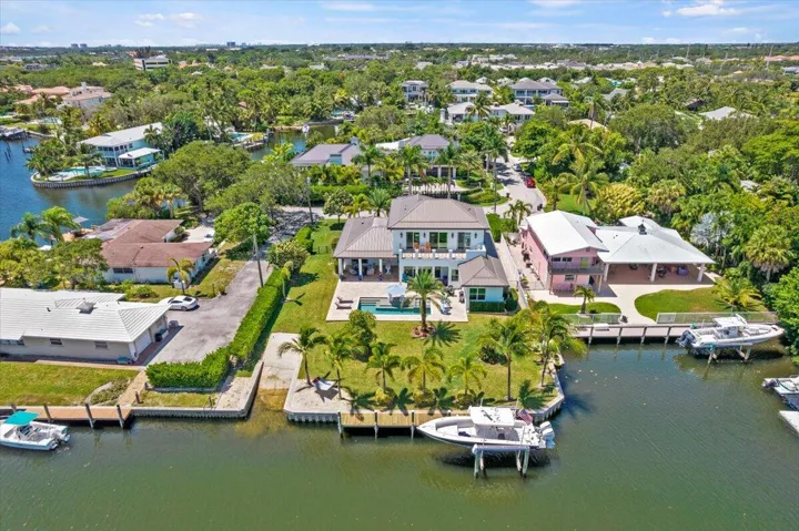 Aerial View from water