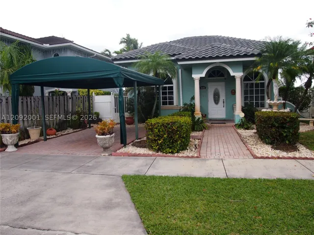 Front of Structure
