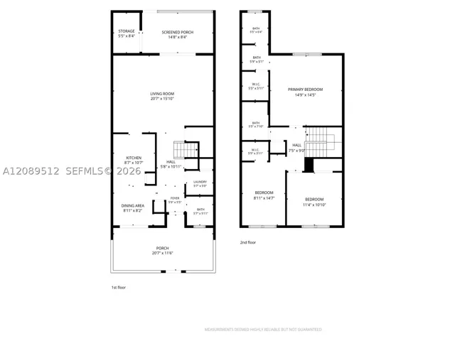 9014 NW 45th Ct, Sunrise, FL 33351 | 3 bedroom, 2.5 bath lakefront townhouse for sale in Sunrise, Florida.
