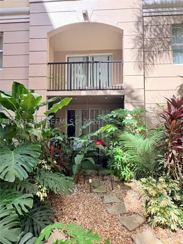 View to the balcony