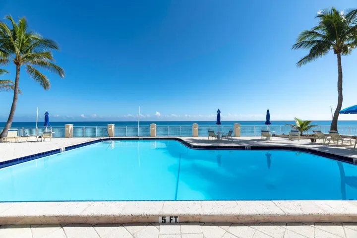 Pool over Ocean