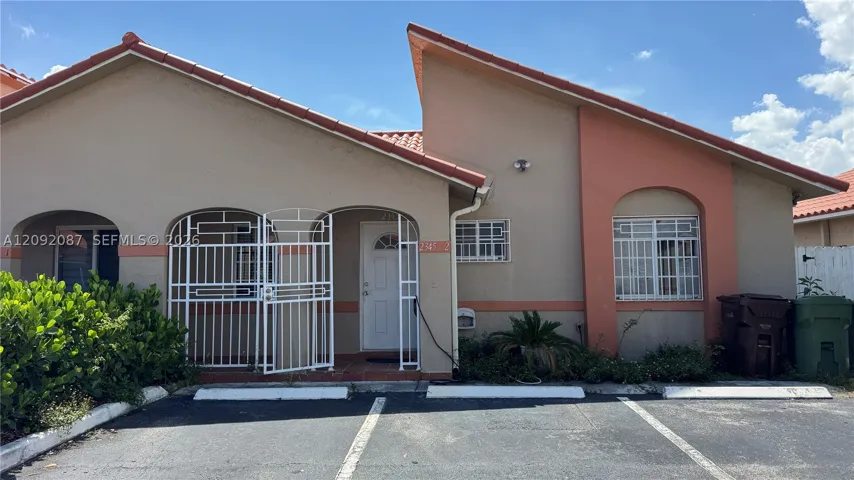 Front of Structure