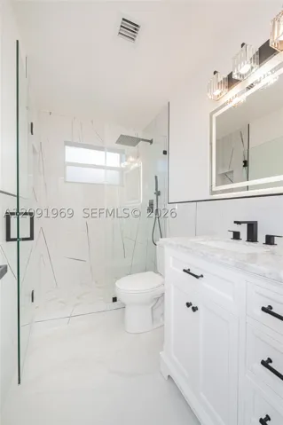 2nd Bathroom/w Walking Shower