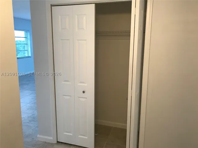 Closet space in Hallway