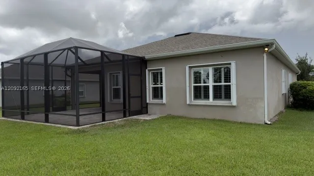 oversized screened lanai
view
