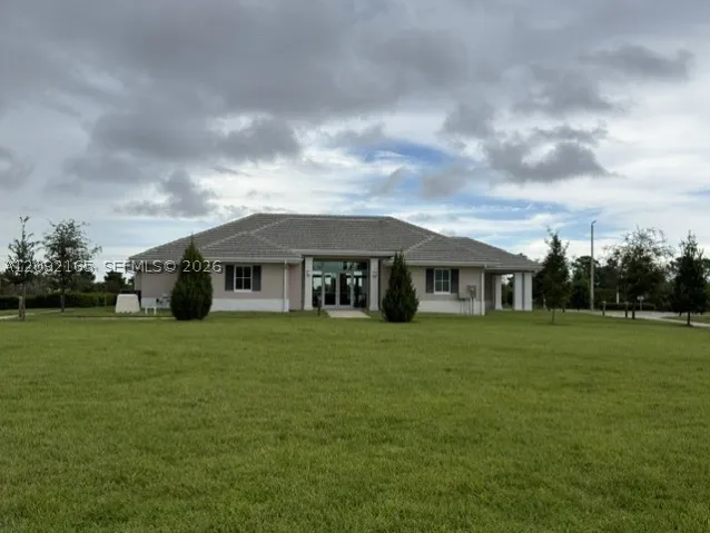 Front of Structure