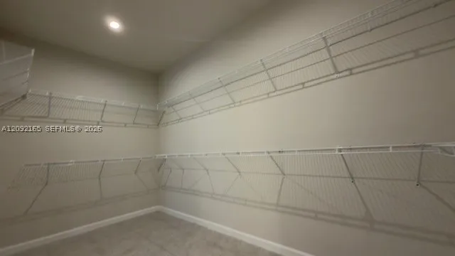 humongous primary closet-left view
