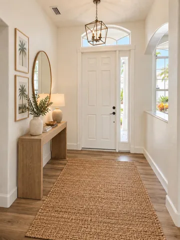 AI staged entryway