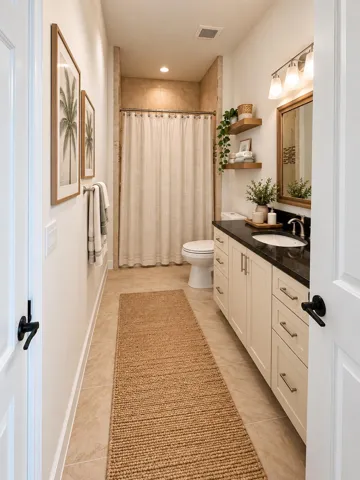 AI staged 3rd bathroom