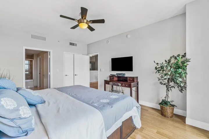 Bedroom with Walk-In Closet