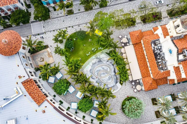The Square Aerial Views
