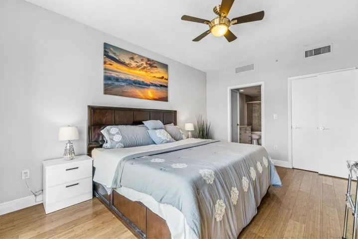 Bedroom with Walk-In Closet