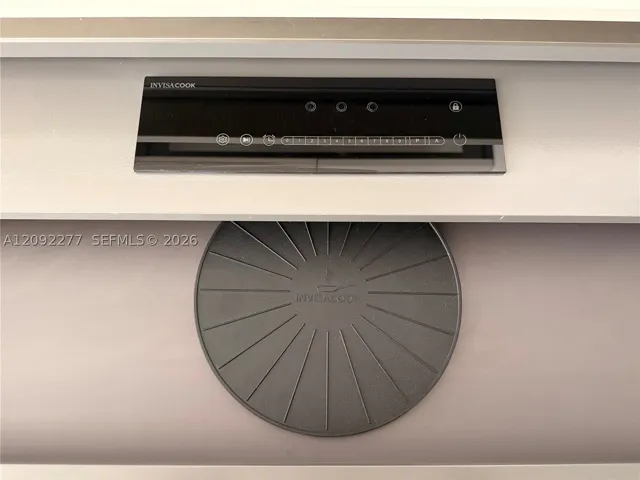 Invisible cooktop