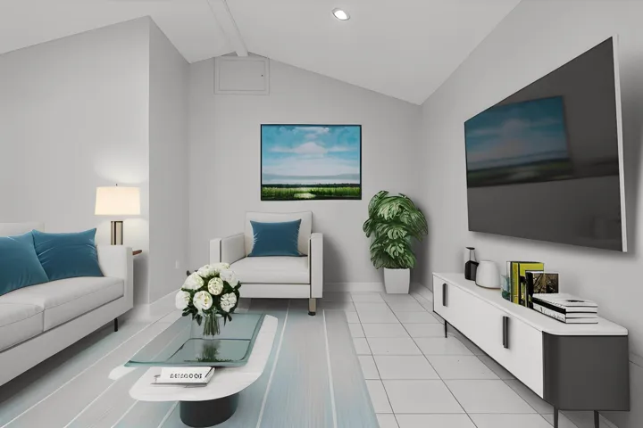 Living Room Staging