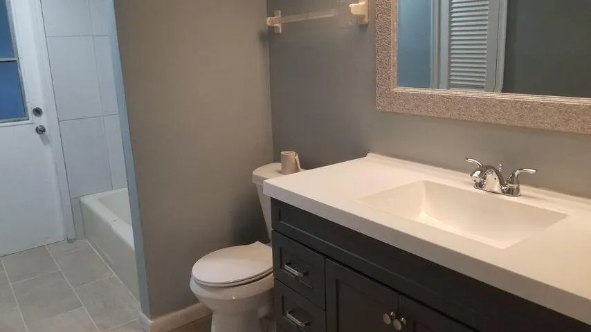 Bathroom.