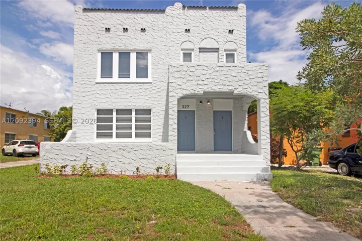 Front of Structure