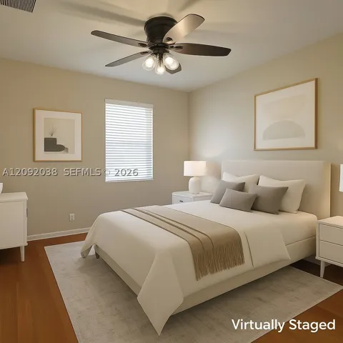 Virtually Staged - Bedroom 3.