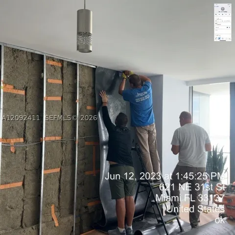 Sound Proofed common walls