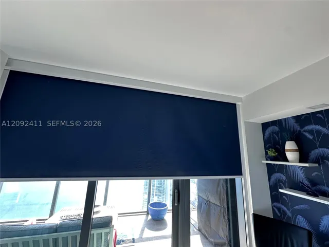 Black Out Power remote blinds Bedroom