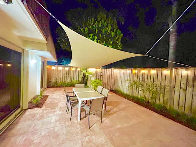 PATIO AT NIGHT