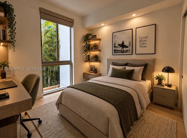 3rd Bedroom - Virtually Staged