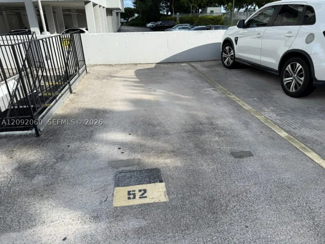 Assigned parking space
