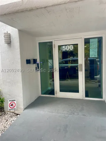 Building entrance