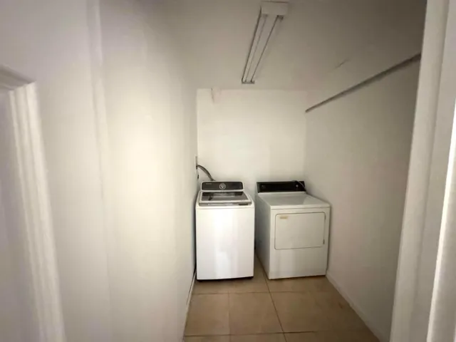 Washer Dryer room Closet