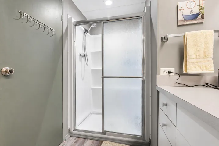 main shower