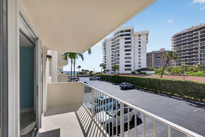 Ocean View from Balcony