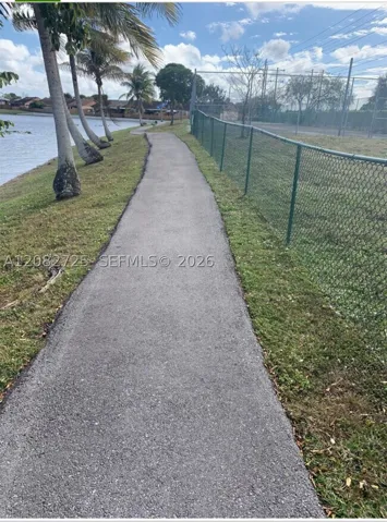 Community Walking Path.