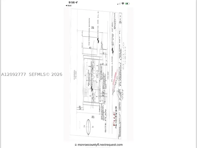 Floor plan sketch