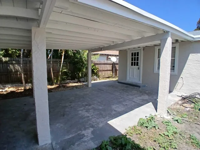 Rear entry