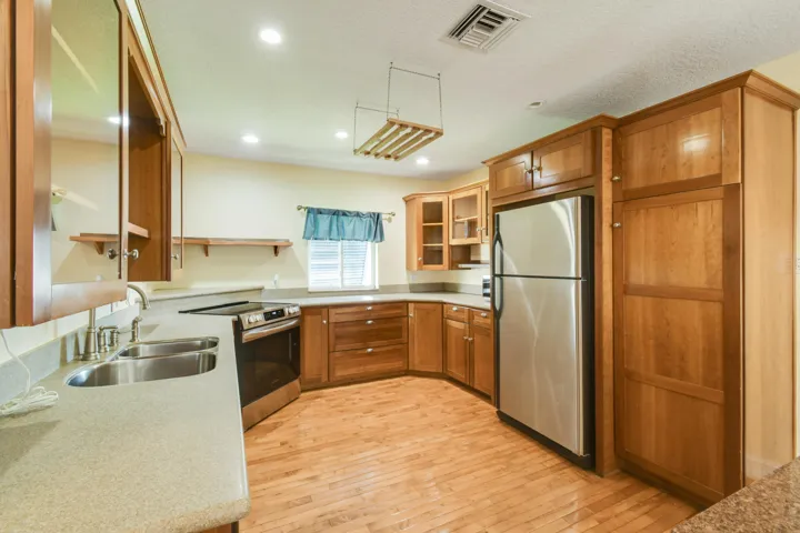second floor kitchen